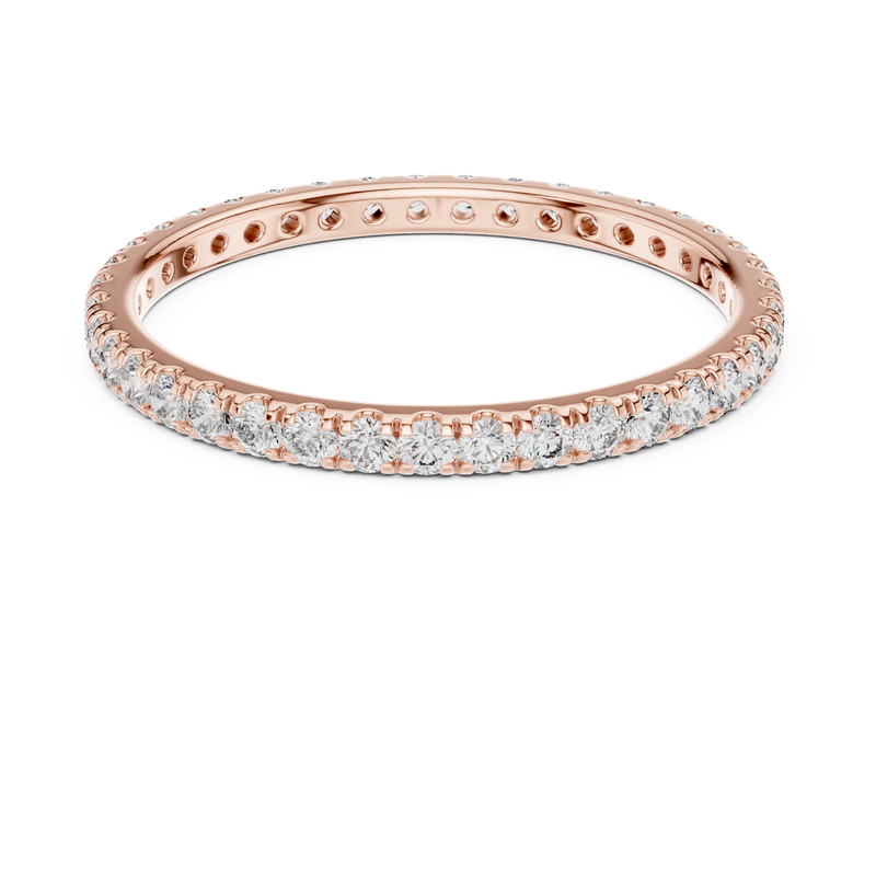 Ladies Ring DDLR-212@7 - Rose Gold - Image