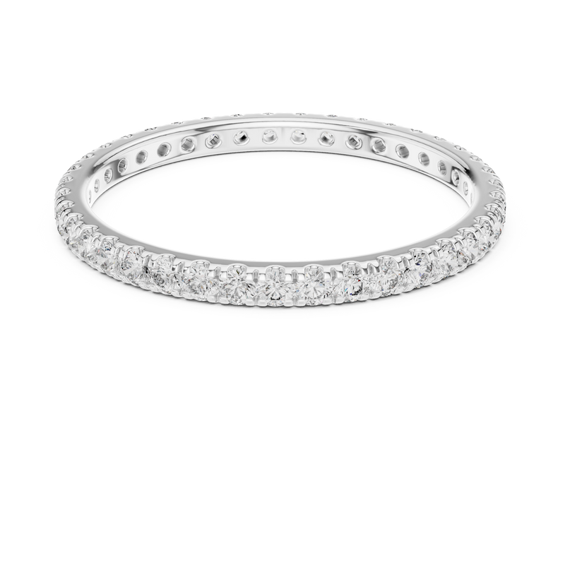 Ladies Ring DDLR-212@7 - White Gold - Image