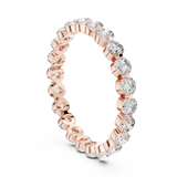 Ladies Ring DDLR-214@7 - Rose Gold - Image