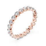 Ladies Ring DDLR-214@7 - Rose Gold - Image