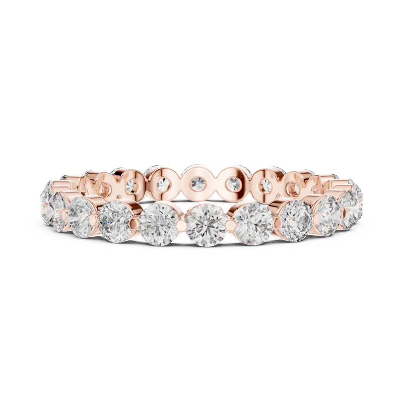 Ladies Ring DDLR-214@7 - Rose Gold - Image
