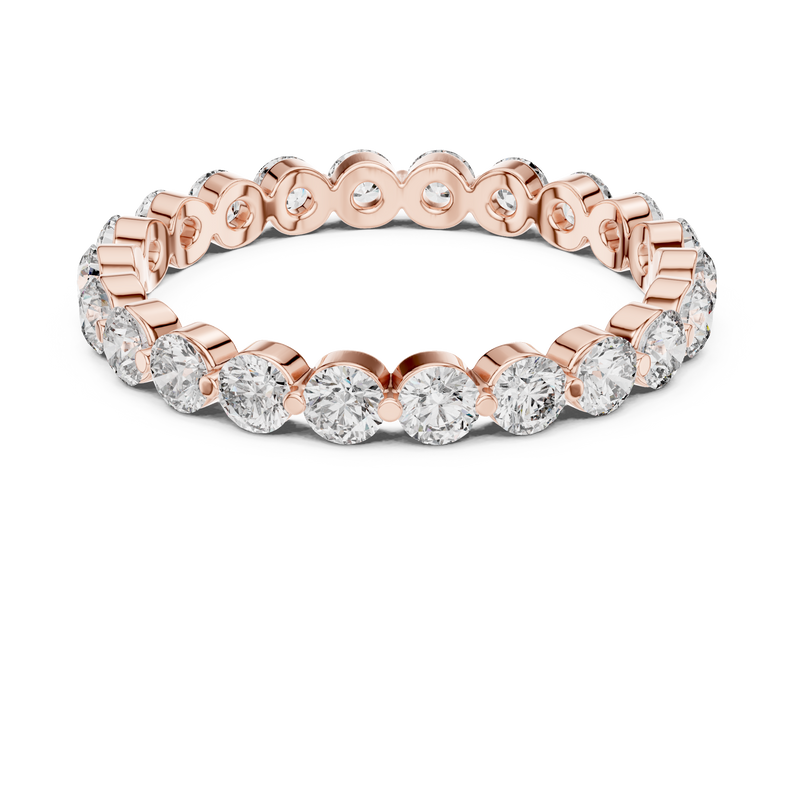 Ladies Ring DDLR-214@7 - Rose Gold - Image