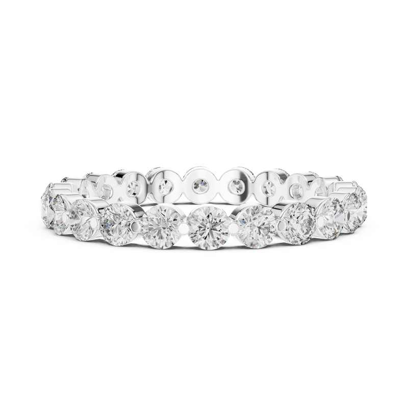 Ladies Ring DDLR-214@7 - White Gold - Image