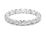 Ladies Ring DDLR-214@7 - White Gold - Image