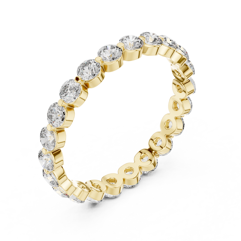 Ladies Ring DDLR-214@7 - Yellow Gold - Image
