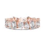 Ladies Ring DDLR-215@7 - Rose Gold - Image
