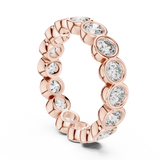 Ladies Ring DDLR-216@7 - Rose Gold - Image