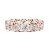 Ladies Ring DDLR-216@7 - Rose Gold - Image