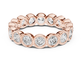 Ladies Ring DDLR-216@7 - Rose Gold - Image
