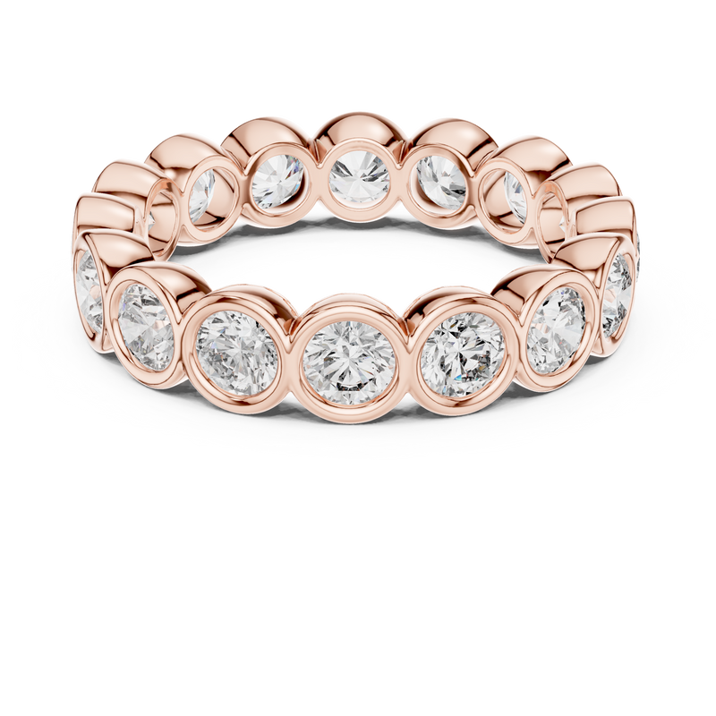 Ladies Ring DDLR-216@7 - Rose Gold - Image