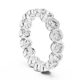Ladies Ring DDLR-216@7 - White Gold - Image