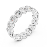 Ladies Ring DDLR-216@7 - White Gold - Image