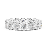Ladies Ring DDLR-216@7 - White Gold - Image