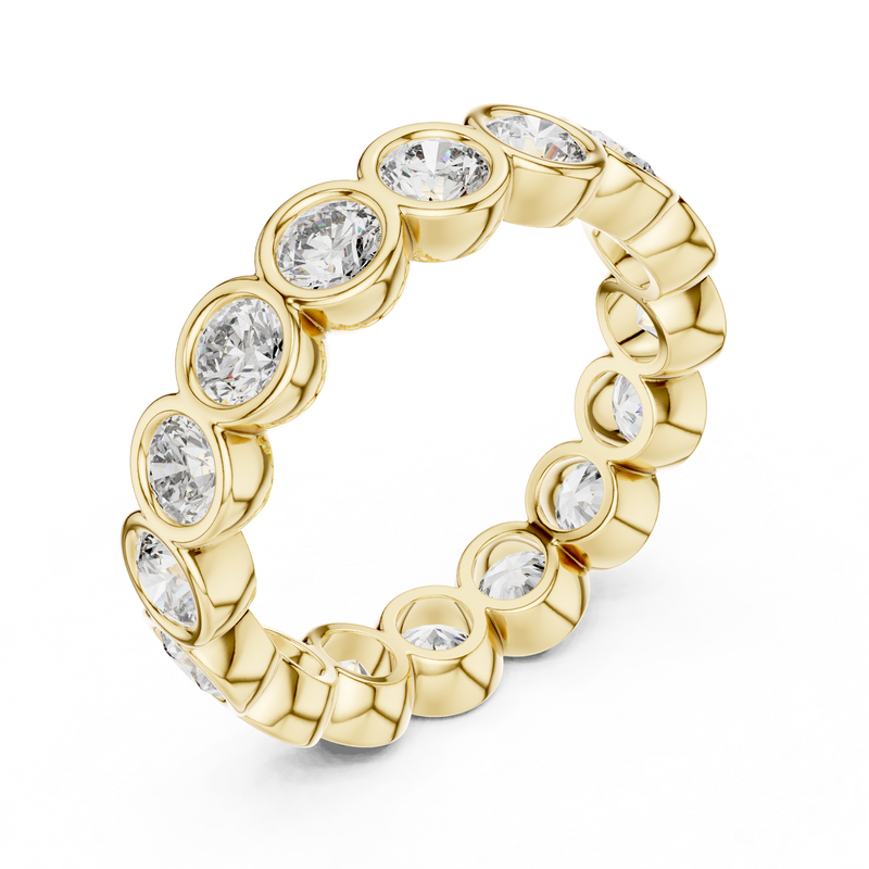 Ladies Ring DDLR-216@7 - Yellow Gold - Image