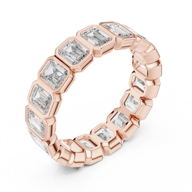 Ladies Ring DDLR-217@7 - Rose Gold - Image