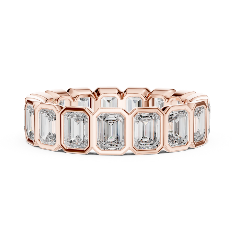 Ladies Ring DDLR-217@7 - Rose Gold - Image