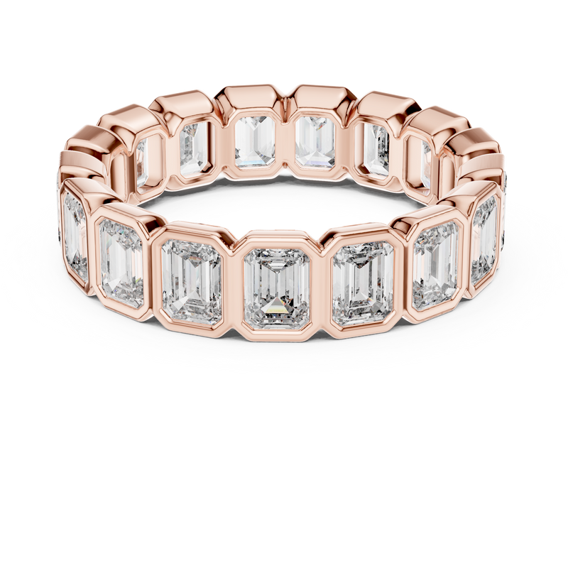 Ladies Ring DDLR-217@7 - Rose Gold - Image