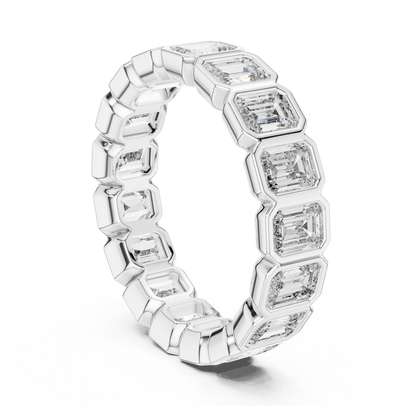 Ladies Ring DDLR-217@7 - White Gold - Image