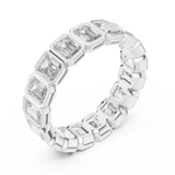 Ladies Ring DDLR-217@7 - White Gold - Image