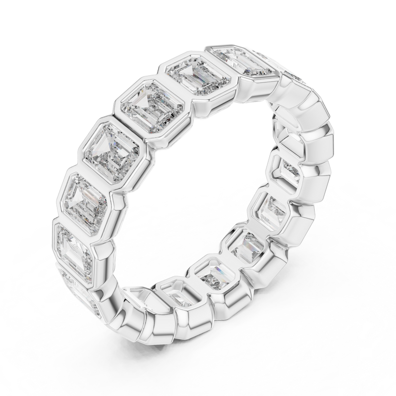 Ladies Ring DDLR-217@7 - White Gold - Image