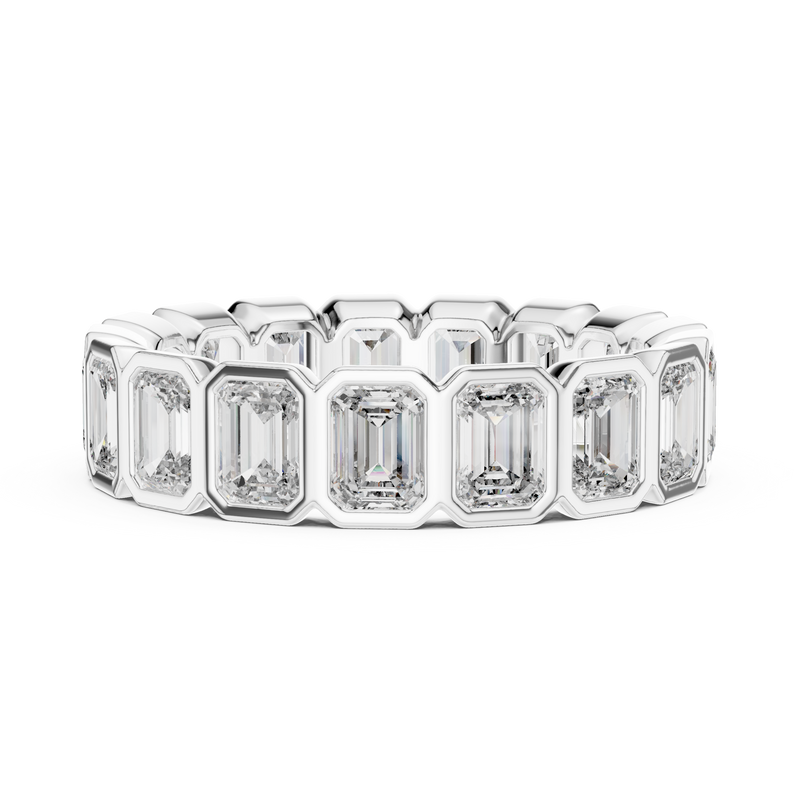 Ladies Ring DDLR-217@7 - White Gold - Image