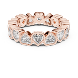Ladies Ring DDLR-218@7 - Rose Gold - Image