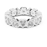 Ladies Ring DDLR-218@7 - White Gold - Image