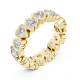 Ladies Ring DDLR-218@7 - Yellow Gold - Image