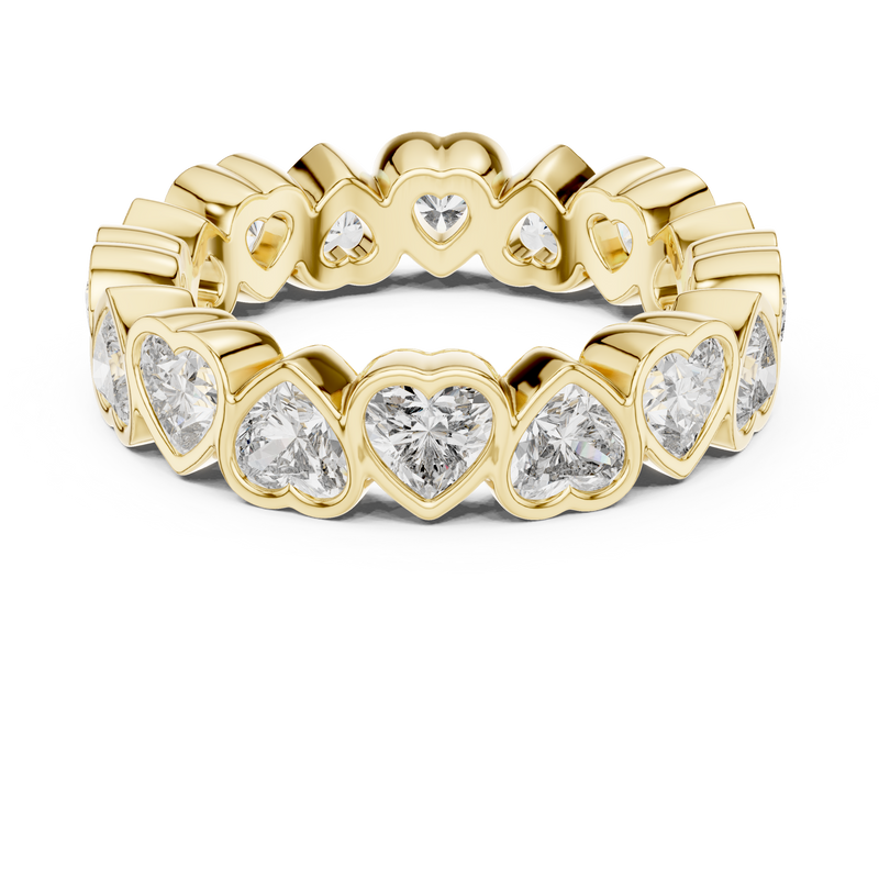 Ladies Ring DDLR-218@7 - Yellow Gold - Image