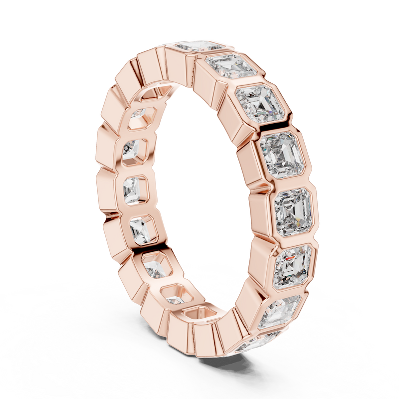 Ladies Ring DDLR-219@7 - Rose Gold - Image