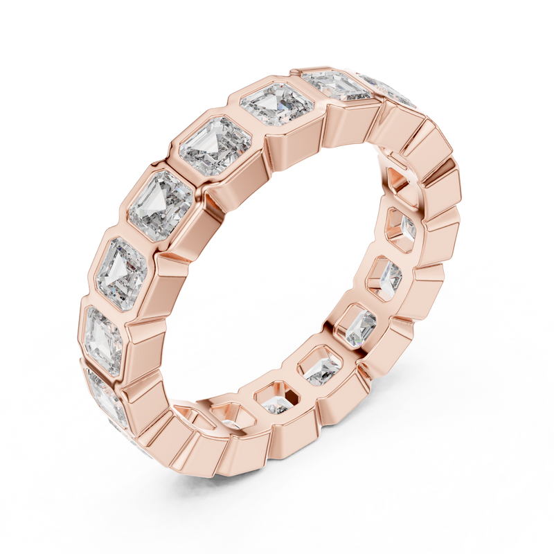 Ladies Ring DDLR-219@7 - Rose Gold - Image