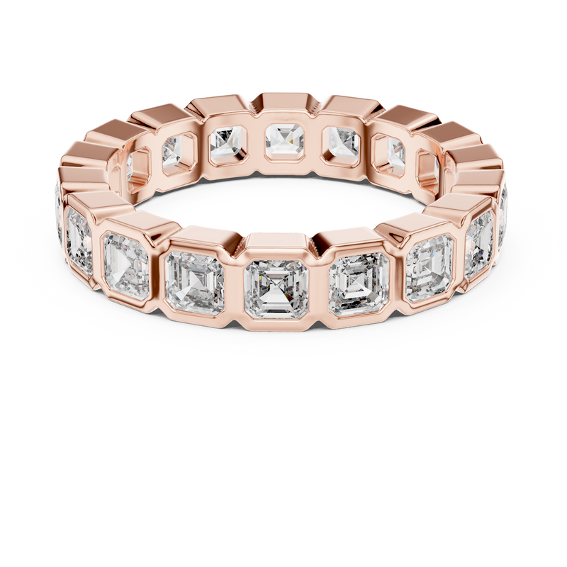 Ladies Ring DDLR-219@7 - Rose Gold - Image