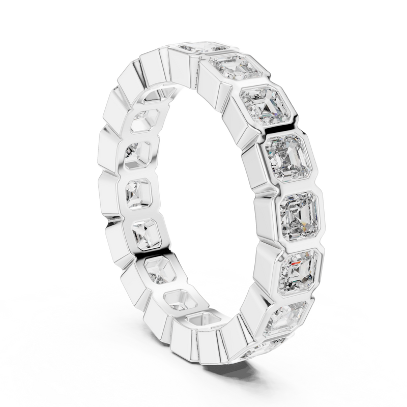 Ladies Ring DDLR-219@7 - White Gold - Image