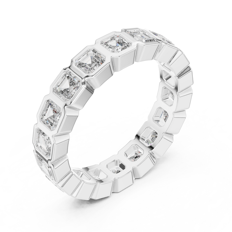 Ladies Ring DDLR-219@7 - White Gold - Image