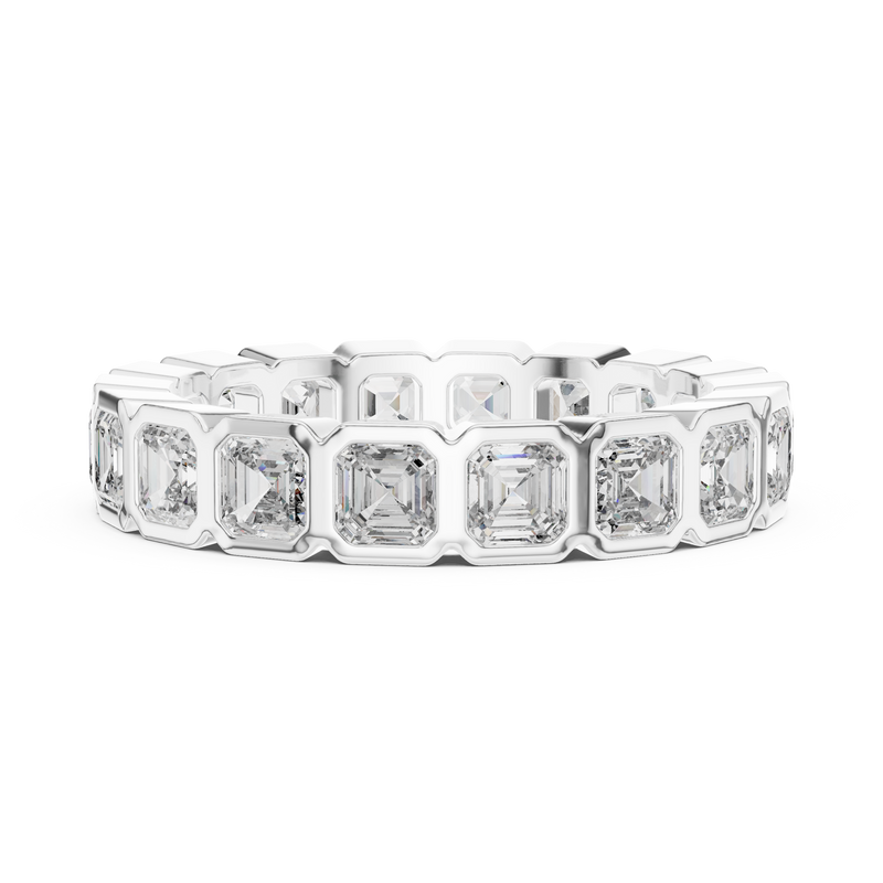 Ladies Ring DDLR-219@7 - White Gold - Image