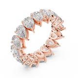 Ladies Ring DDLR-220@7 - Rose Gold - Image