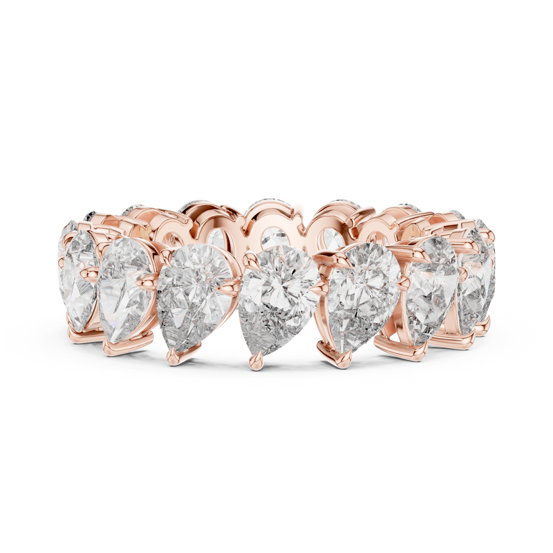 Ladies Ring DDLR-220@7 - Rose Gold - Image