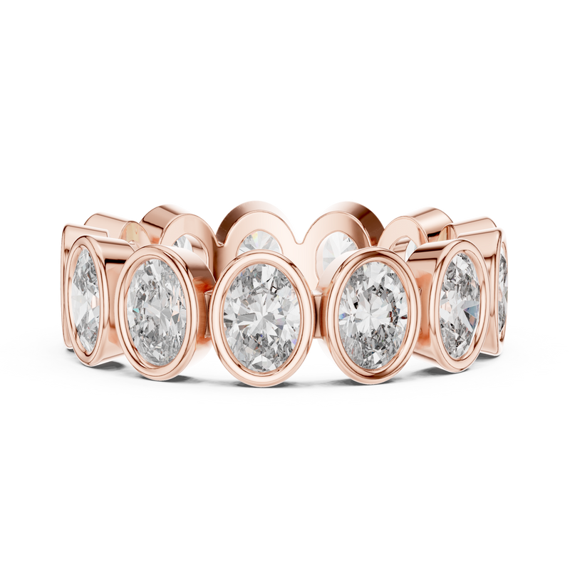Ladies Ring DDLR-221@7 - Rose Gold - Image