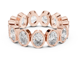 Ladies Ring DDLR-221@7 - Rose Gold - Image