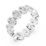 Ladies Ring DDLR-221@7 - White Gold - Image