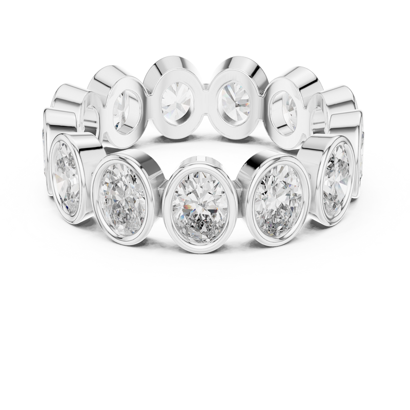 Ladies Ring DDLR-221@7 - White Gold - Image