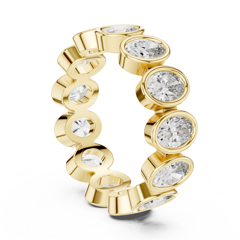 Ladies Ring DDLR-221@7 - Yellow Gold - Image