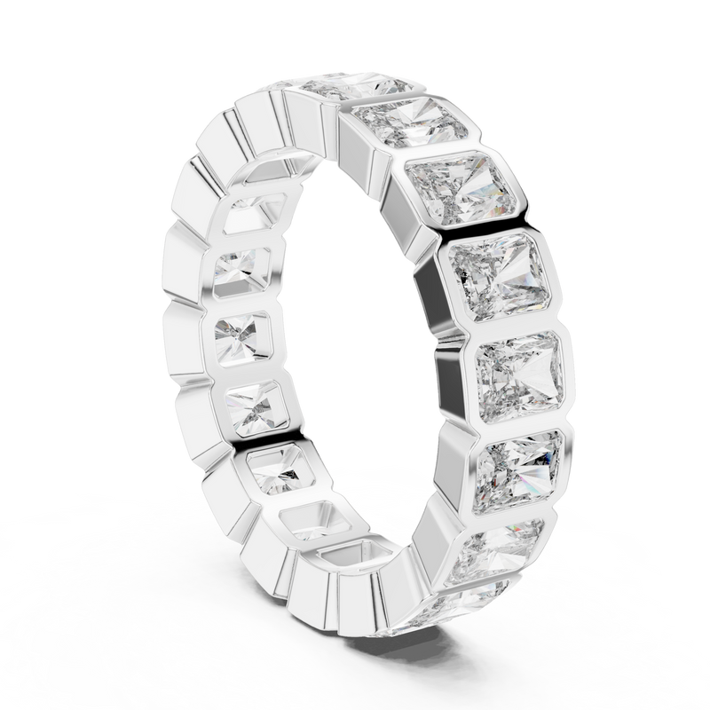 Ladies Ring DDLR-222@7 - White Gold - Image