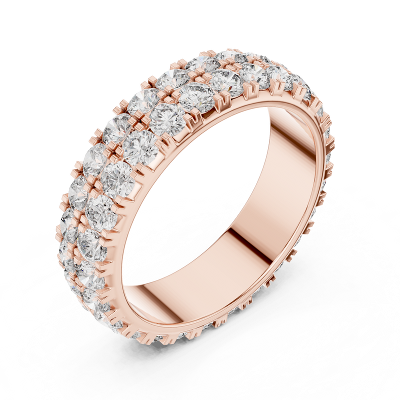 Ladies Ring DDLR-223@7 - Rose Gold - Image