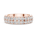 Ladies Ring DDLR-223@7 - Rose Gold - Image