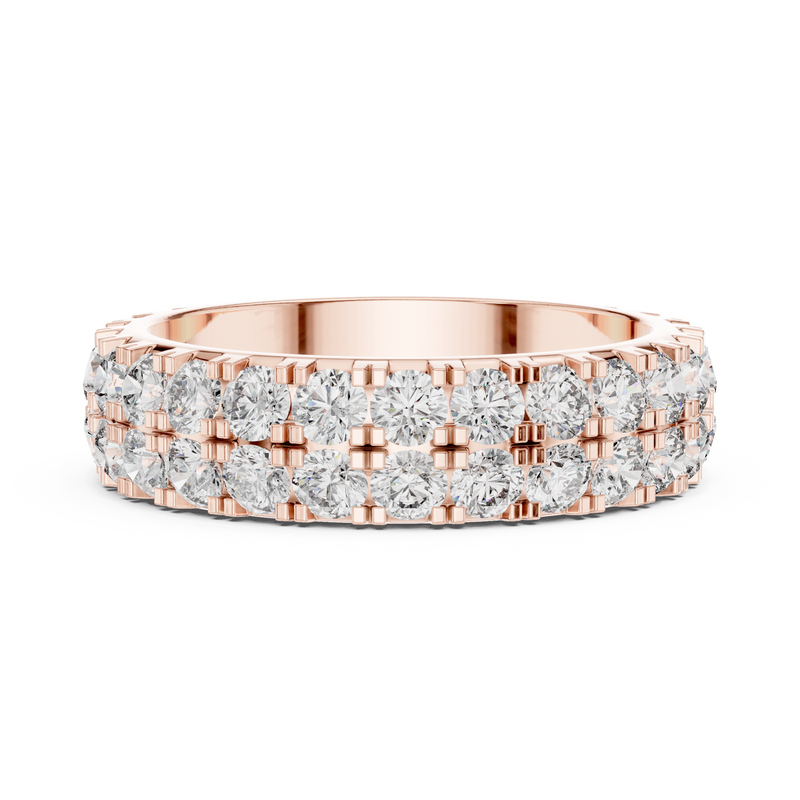 Ladies Ring DDLR-223@7 - Rose Gold - Image