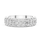 Ladies Ring DDLR-223@7 - White Gold - Image