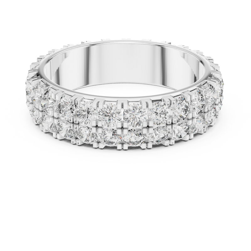 Ladies Ring DDLR-223@7 - White Gold - Image