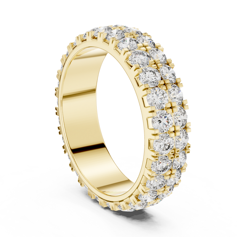 Ladies Ring DDLR-223@7 - Yellow Gold - Image