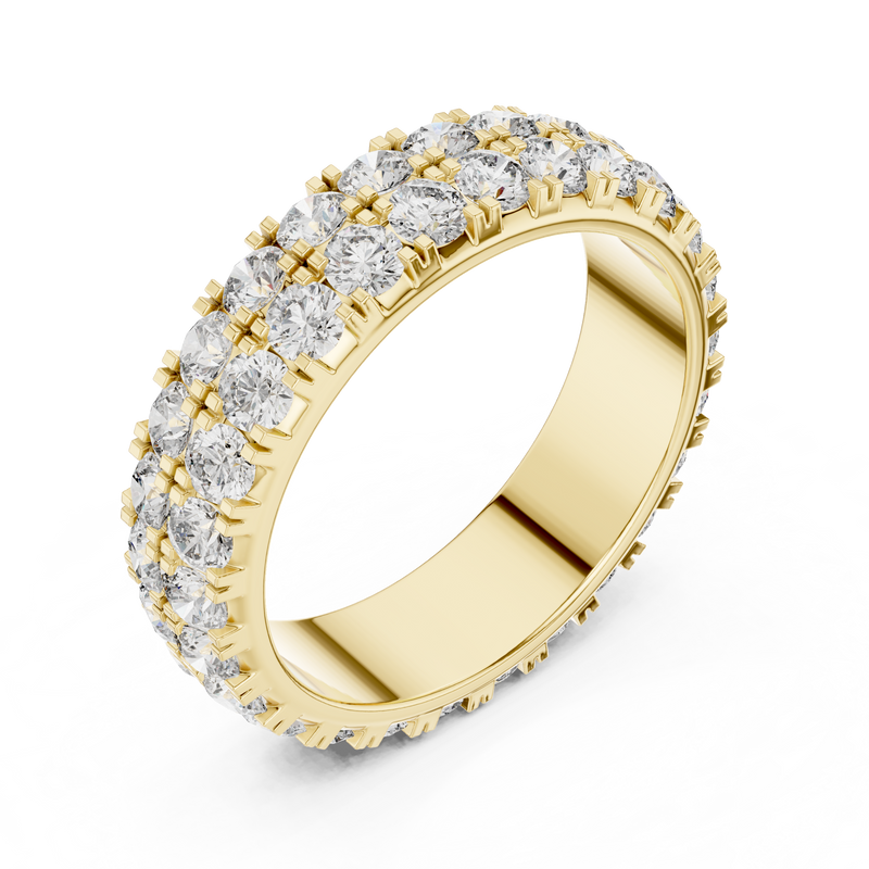 Ladies Ring DDLR-223@7 - Yellow Gold - Image